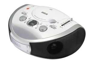 RCA CD Boombox - RCD331WH Product Image